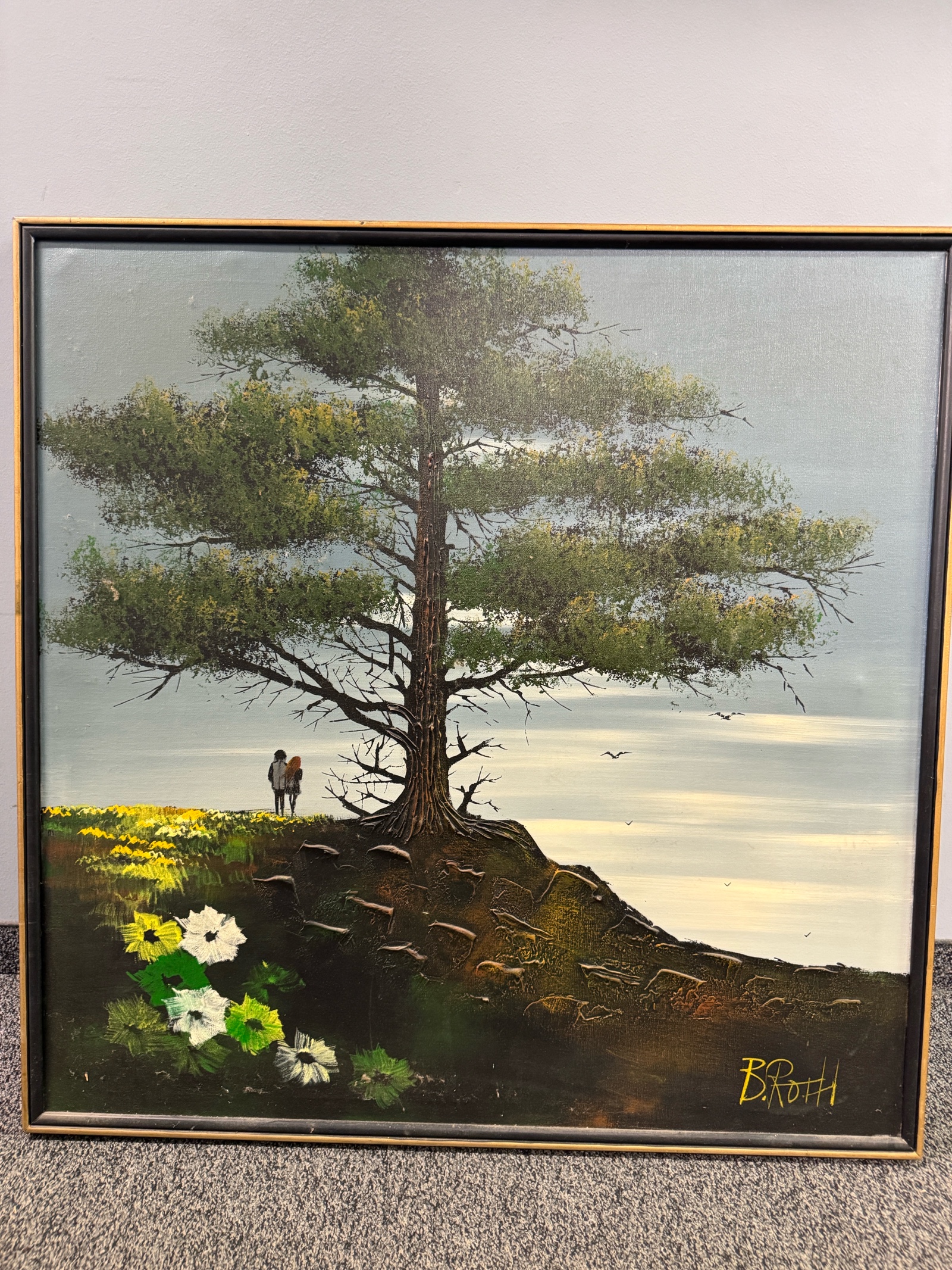 Large B. Roth painting